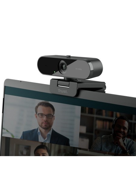 Trust TW-200 cámara web 1920 x 1080 Pixeles USB Negro