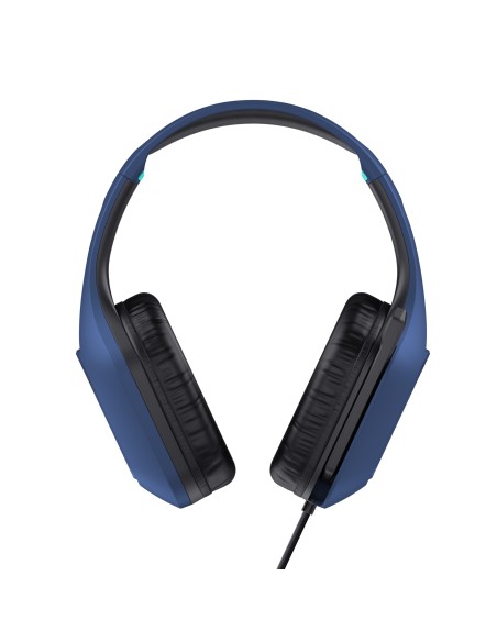 Trust GXT 415B Zirox Auriculares Alámbrico Diadema Juego Azul