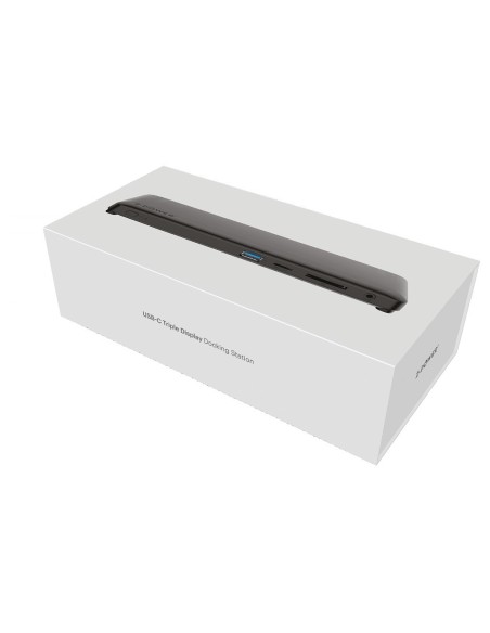 2-Power DOC0117A base para portátil y replicador de puertos Negro