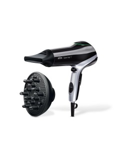 Braun HD730 2200 W Negro, Plata