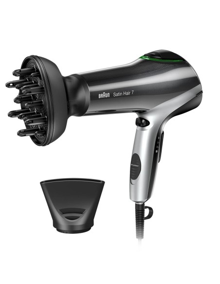 Braun HD730 2200 W Negro, Plata