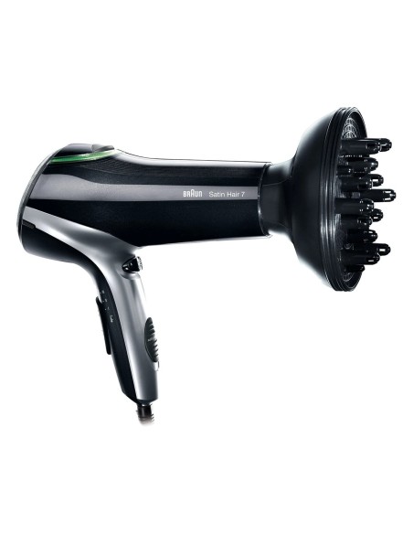 Braun HD730 2200 W Negro, Plata