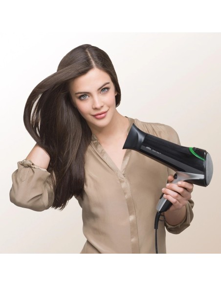 Braun HD730 2200 W Negro, Plata