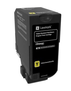 Lexmark 74C2SY0 cartucho de tóner 1 pieza Original Amarillo