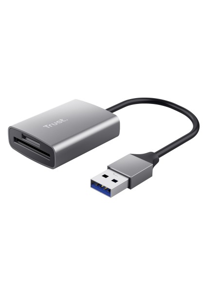 Trust Dalyx lector de tarjeta USB 3.2 Gen 1 (3.1 Gen 1) Aluminio