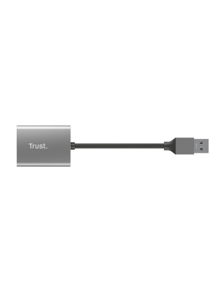 Trust Dalyx lector de tarjeta USB 3.2 Gen 1 (3.1 Gen 1) Aluminio