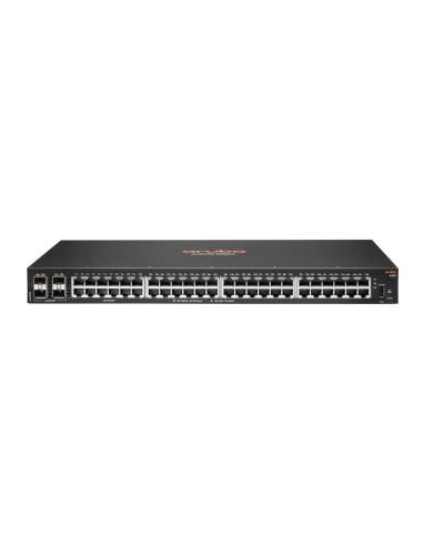 Hewlett Packard Enterprise Aruba 6100 4SFP+ Gestionado L3 Gigabit Ethernet (10/100/1000) 1U Negro