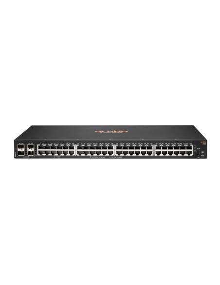 Hewlett Packard Enterprise Aruba 6100 4SFP+ Gestionado L3 Gigabit Ethernet (10/100/1000) 1U Negro