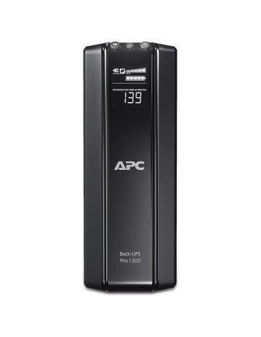 APC Sistema de alimentación ininterrumpida (UPS) 1200 VA 865 W Negro