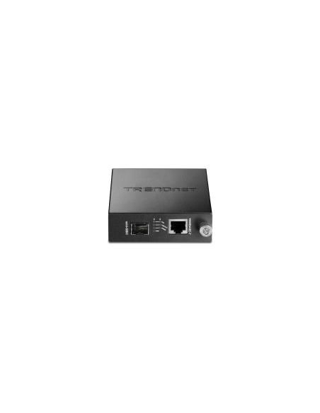 Trendnet TFC-1000MGA convertidor de medio Interno 1000 Mbit/s Multimodo Negro, Plata