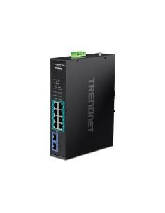 Trendnet TI-PGM102 switch Gigabit Ethernet (10/100/1000) EnergÍ­a sobre Ethernet (PoE) Negro