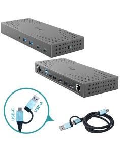 i-tec USB 3.0   USB-C   Thunderbolt, 3x 4K Docking Station Gen 2 + Power Delivery 100W