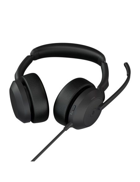 Jabra Evolve2 50 Auriculares Alámbrico Diadema Oficina Centro de llamadas USB Tipo C Negro