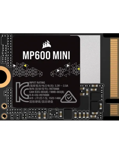 Corsair MP600 Mini M.2 1 TB PCI Express 4.0 NVMe 3D TLC NAND