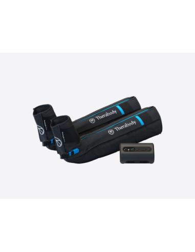 Therabody RecoveryAir Prime masajeador Piernas Negro, Azul