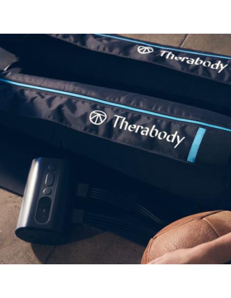 Therabody RecoveryAir Prime masajeador Piernas Negro, Azul
