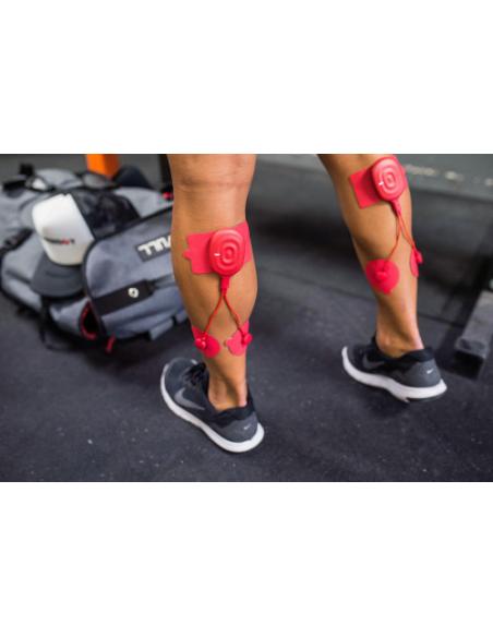 Theragun PowerDot 2.0 Duo estimulador muscular electrónico Unidad de electrodos Rojo