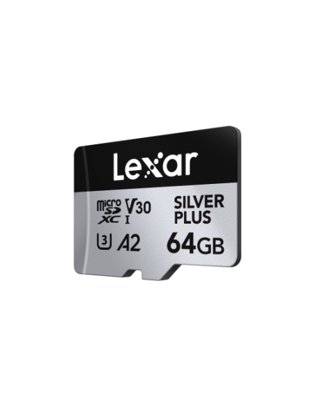 Lexar Professional SILVER PLUS 64 GB MicroSDXC UHS-I Clase 3