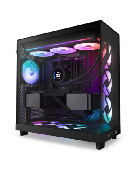 NZXT RF-U36HF-B1 sistema de refrigeración para ordenador Carcasa del ordenador Ventilador 36 cm Negro
