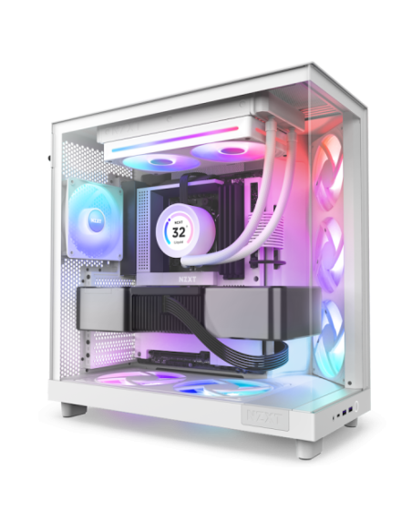NZXT RF-U24HF-W1 sistema de refrigeración para ordenador Carcasa del ordenador Ventilador Blanco