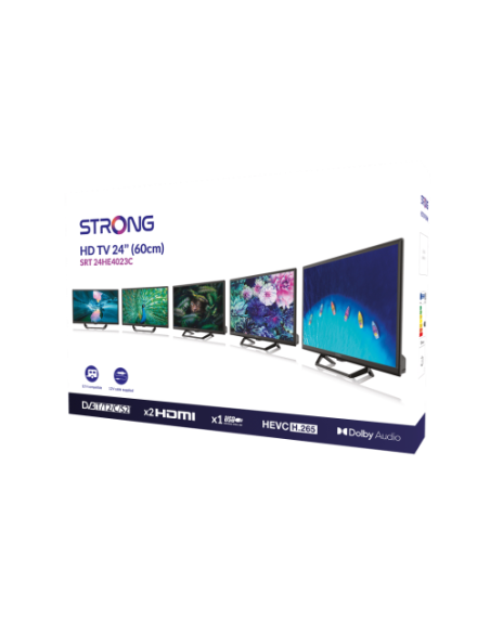 Strong SRT 24HE4023C 61 cm (24") HD Negro 180 cd / m²