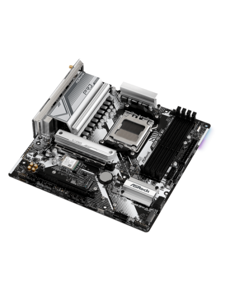 Asrock B650M Pro RS WiFi AMD B650 Zócalo AM5 micro ATX