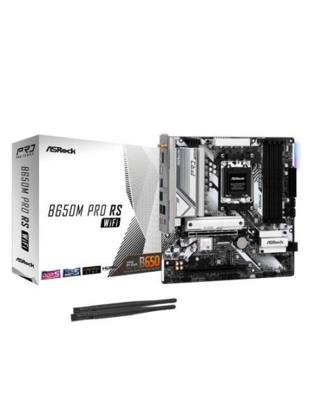 Asrock B650M Pro RS WiFi AMD B650 Zócalo AM5 micro ATX