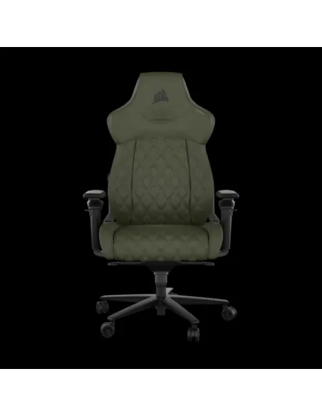 Corsair TC500 LUXE Silla para videojuegos de PC Asiento acolchado Verde