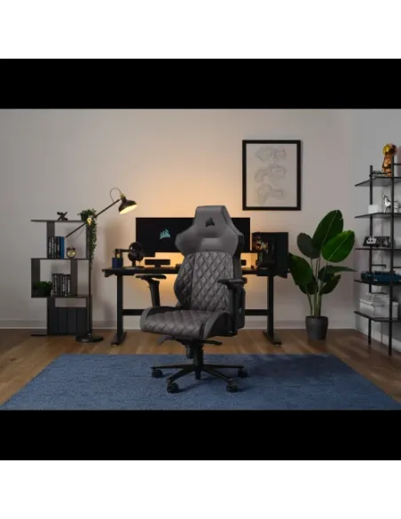 Corsair TC500 LUXE Silla para videojuegos de PC Asiento acolchado Negro