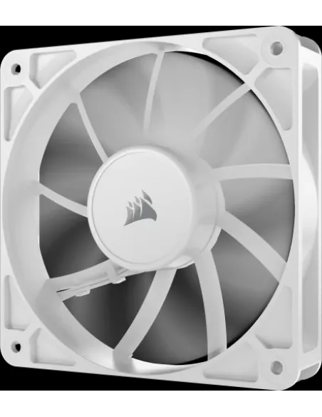 Corsair RS120 Carcasa del ordenador Ventilador 12 cm Blanco 3 pieza(s)