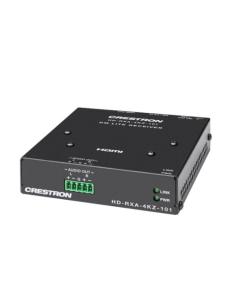 CRESTRON DM LITE 4K60 4:4:4 RECEIVER FOR HDMI AND ANALOG AUDIO SIGNAL EXTENSION OVER CATX CABLE (HD-RXA-4KZ-101) 6511921