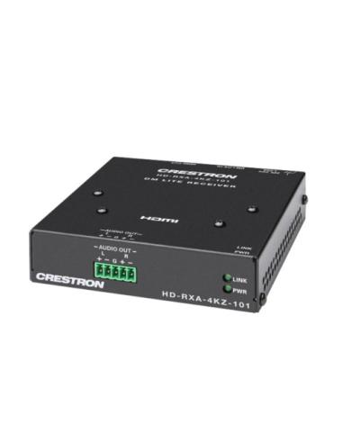 CRESTRON DM LITE 4K60 4:4:4 RECEIVER FOR HDMI AND ANALOG AUDIO SIGNAL EXTENSION OVER CATX CABLE (HD-RXA-4KZ-101) 6511921
