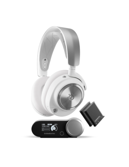Steelseries 61524 auricular y casco Auriculares Alámbrico Diadema Juego USB Tipo C Blanco