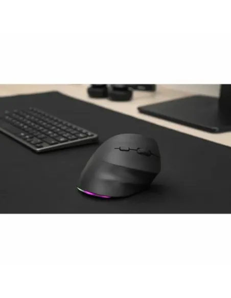 THE G-LAB ERGONOMIC VERTICAL MOUSE - MICRO USB RECHARGEABLE RGB