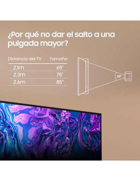 Samsung TV Q77D QLED 55” 4K Smart TV 2024