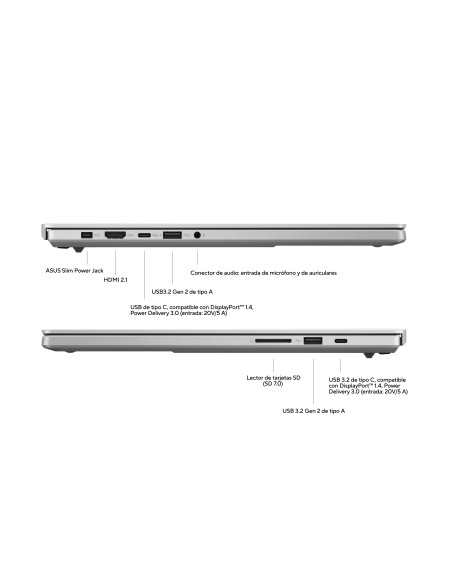 ASUS ROG Zephyrus G16 OLED GA605WI-QR005W - Portátil Gaming de 16" WQXGA 240Hz (AMD Ryzen AI 9 HX 370, 32GB RAM, 1TB SSD, RTX 40