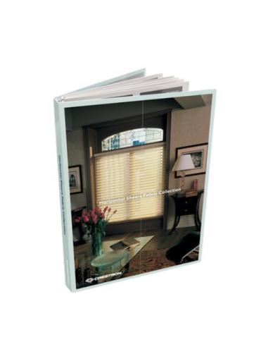 CRESTRON  HORIZONTAL SHEERS FABRIC SAMPLE BINDER (CSF-FABRIC-COLLECTION-HSHEER) 6509987