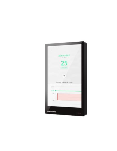 CRESTRON 5 IN. WALL MOUNT TOUCH SCREEN, PORTRAIT, BLACK SMOOTH (TSW-570P-B-S) 6510838