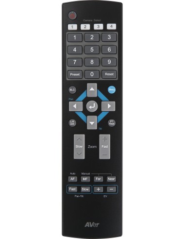 AVer 0412S510-ASR accesorio para videoconferencia Mando a distancia Negro