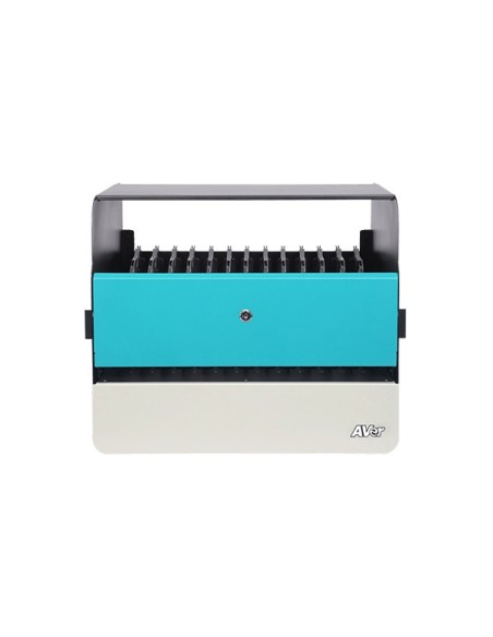 AVer 40AAA0A2-BFN organizador para estación de carga Independiente Negro, Verde, Blanco