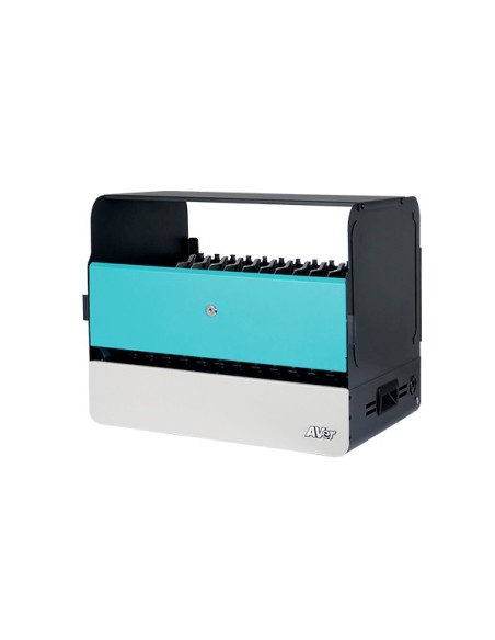 AVer 40AAA0A2-BFN organizador para estación de carga Independiente Negro, Verde, Blanco