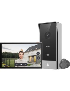 EZVIZ HP5 sistema de intercomunicación de video 17,8 cm (7") Negro, Plata