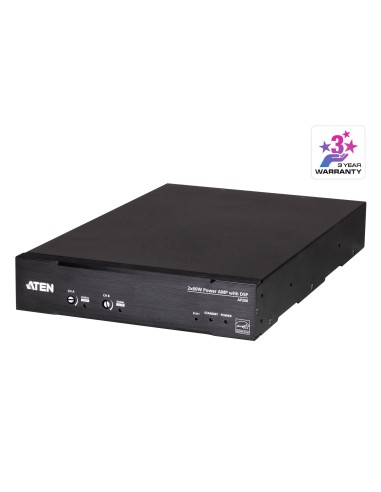 ATEN Amplificador de potencia de 2 x 60 W con DSP