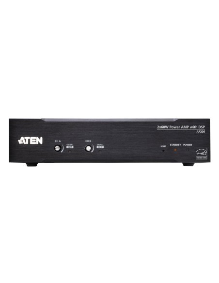 ATEN Amplificador de potencia de 2 x 60 W con DSP