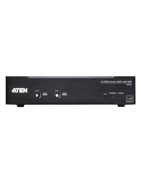 ATEN Amplificador de potencia de 2 x 120 W con DSP