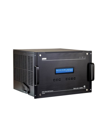 ATEN VW3620-AT-G procesador de pared de vídeo Negro 573,4 W