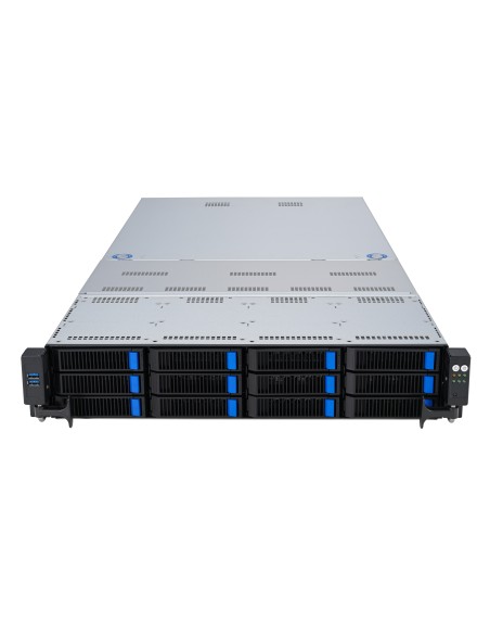 ASUS RS720A-E12-RS12 Socket SP5 Bastidor (2U) Gris