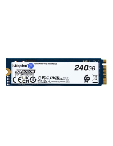 Kingston Technology DC2000B M.2 240 GB PCI Express 4.0 NVMe 3D TLC
