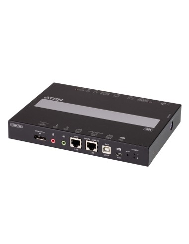 ATEN Switch KVM con acceso por IP DisplayPort 4K de 1 puerto con acceso compartido desde 1 consola local remota