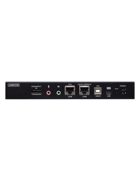 ATEN Switch KVM con acceso por IP DisplayPort 4K de 1 puerto con acceso compartido desde 1 consola local remota